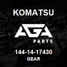 144-14-17430 Komatsu GEAR | AGA Parts