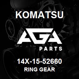 14X-15-52660 Komatsu RING GEAR | AGA Parts