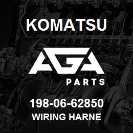 198-06-62850 Komatsu WIRING HARNE | AGA Parts