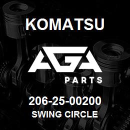 206-25-00200 Komatsu SWING CIRCLE | AGA Parts