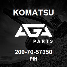 209-70-57350 Komatsu PIN | AGA Parts