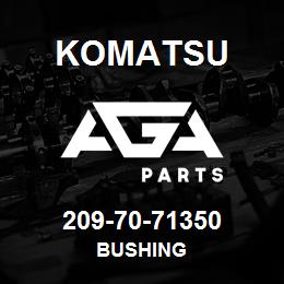 209-70-71350 Komatsu BUSHING | AGA Parts