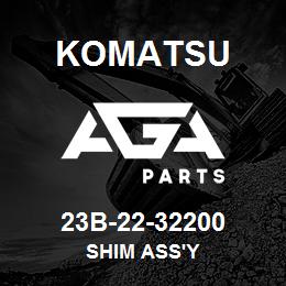 23B-22-32200 Komatsu SHIM ASS'Y | AGA Parts