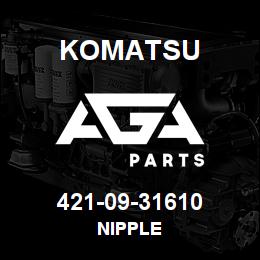 421-09-31610 Komatsu NIPPLE | AGA Parts