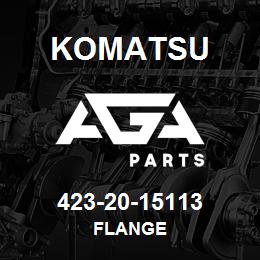 423-20-15113 Komatsu FLANGE | AGA Parts