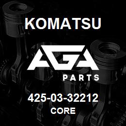 425-03-32212 Komatsu CORE | AGA Parts