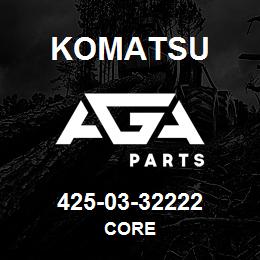 425-03-32222 Komatsu CORE | AGA Parts