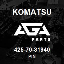 425-70-31940 Komatsu PIN | AGA Parts