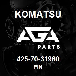 425-70-31960 Komatsu PIN | AGA Parts