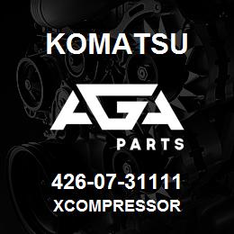 426-07-31111 Komatsu XCOMPRESSOR | AGA Parts