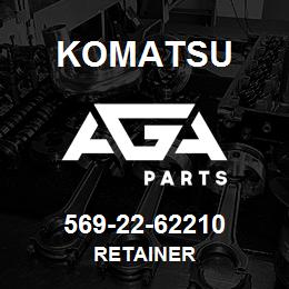 569-22-62210 Komatsu RETAINER | AGA Parts
