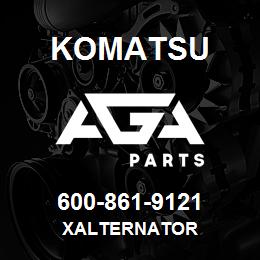 600-861-9121 Komatsu XALTERNATOR | AGA Parts