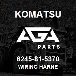 6245-81-5370 Komatsu WIRING HARNE | AGA Parts