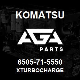 6505-71-5550 Komatsu XTURBOCHARGE | AGA Parts