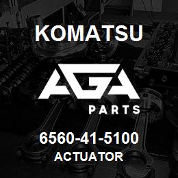 6560-41-5100 Komatsu ACTUATOR | AGA Parts