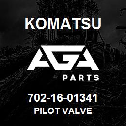 702-16-01341 Komatsu PILOT VALVE | AGA Parts