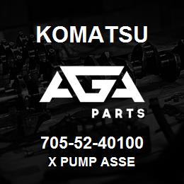 705-52-40100 Komatsu X PUMP ASSE | AGA Parts