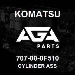 707-00-0F510 Komatsu CYLINDER ASS | AGA Parts