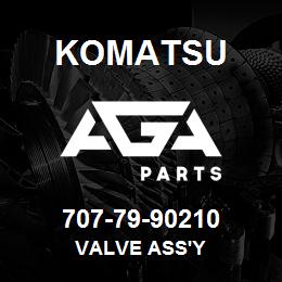 707-79-90210 Komatsu VALVE ASS'Y | AGA Parts