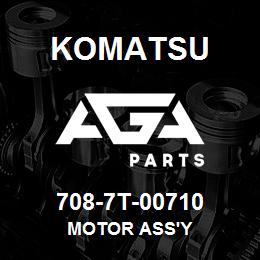 708-7T-00710 Komatsu MOTOR ASS'Y | AGA Parts