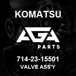 714-23-15501 Komatsu VALVE ASS'Y | AGA Parts