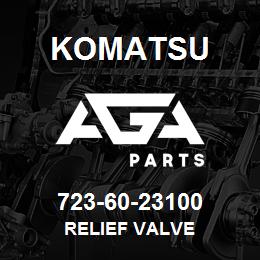 723-60-23100 Komatsu RELIEF VALVE | AGA Parts