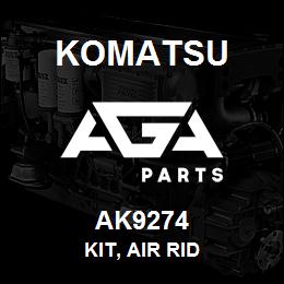 AK9274 Komatsu KIT, AIR RID | AGA Parts
