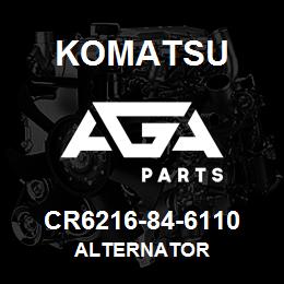 CR6216-84-6110 Komatsu ALTERNATOR | AGA Parts