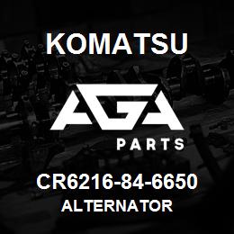 CR6216-84-6650 Komatsu ALTERNATOR | AGA Parts