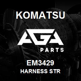 EM3429 Komatsu HARNESS STR | AGA Parts