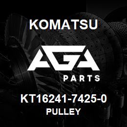KT16241-7425-0 Komatsu PULLEY | AGA Parts