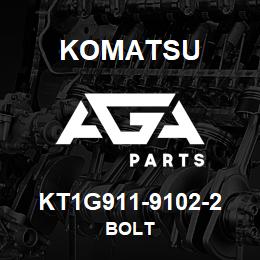 KT1G911-9102-2 Komatsu BOLT | AGA Parts