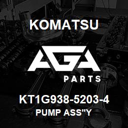 KT1G938-5203-4 Komatsu PUMP ASS'Y | AGA Parts