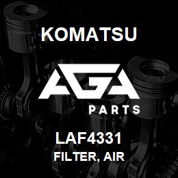 LAF4331 Komatsu FILTER, AIR | AGA Parts