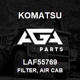 LAF55769 Komatsu FILTER, AIR CAB | AGA Parts