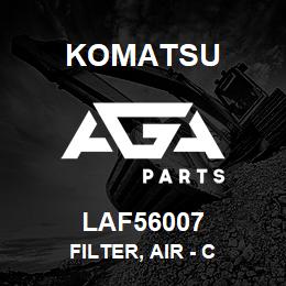 LAF56007 Komatsu FILTER, AIR - C | AGA Parts