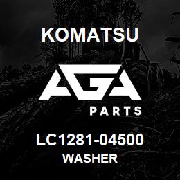 LC1281-04500 Komatsu WASHER | AGA Parts