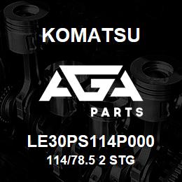 LE30PS114P000 Komatsu 114/78.5 2 STG | AGA Parts