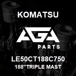 LE50CT188C750 Komatsu 188"TRIPLE MAST | AGA Parts