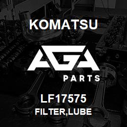 LF17575 Komatsu FILTER,LUBE | AGA Parts