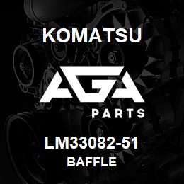 LM33082-51 Komatsu BAFFLE | AGA Parts