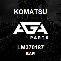 LM370187 Komatsu BAR | AGA Parts