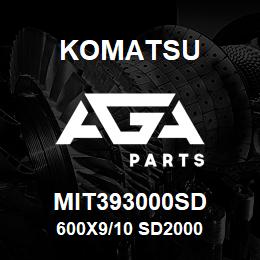 MIT393000SD Komatsu 600X9/10 SD2000 | AGA Parts