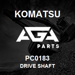 PC0183 Komatsu DRIVE SHAFT | AGA Parts