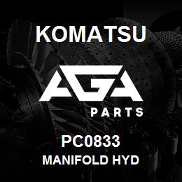 PC0833 Komatsu MANIFOLD HYD | AGA Parts
