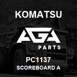 PC1137 Komatsu SCOREBOARD A | AGA Parts