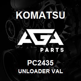 PC2435 Komatsu UNLOADER VAL | AGA Parts