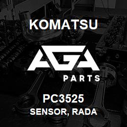 PC3525 Komatsu SENSOR, RADA | AGA Parts