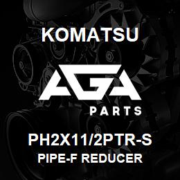 PH2X11/2PTR-S Komatsu PIPE-F REDUCER | AGA Parts