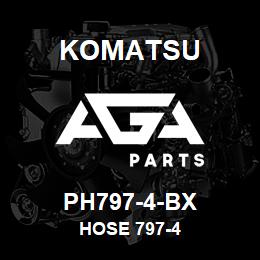 PH797-4-BX Komatsu HOSE 797-4 | AGA Parts